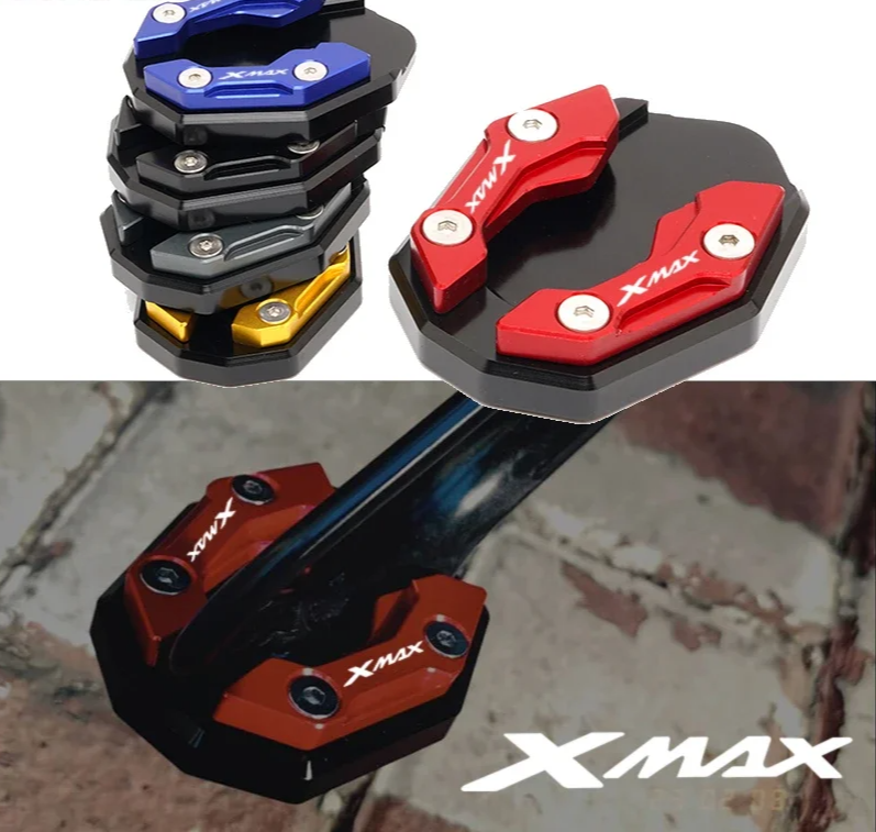 Yamaha XMAX Side Stand Extension Pad 125 250 300 R15 V3 V4 MT15 Kickstand