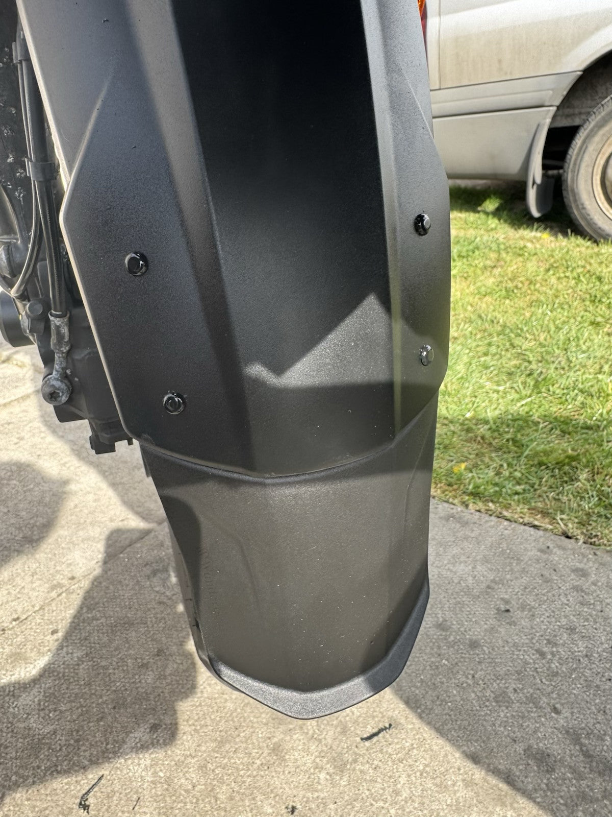 BMW F750GS F800GS Front Fender Extender Mudguard for  2018+ Splash Guard Cover