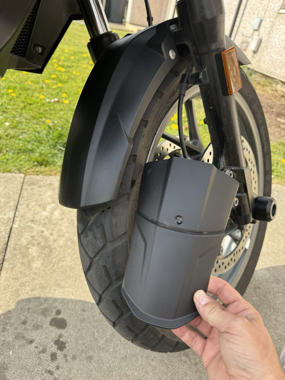 BMW F750GS F800GS Front Fender Extender Mudguard for  2018+ Splash Guard Cover
