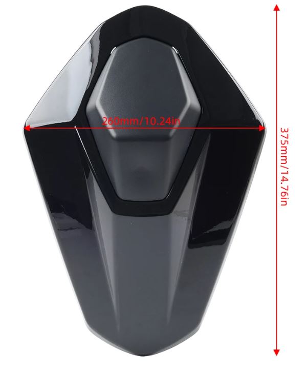 Rear Seat Cover Cowl For Suzuki GSX-8S GSX-8R 2023 2024 Pillion Fairing